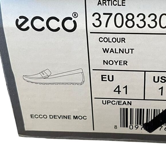 ECCO DEVINE MOCCASIN IN WALNUT - Picture 7 of 7